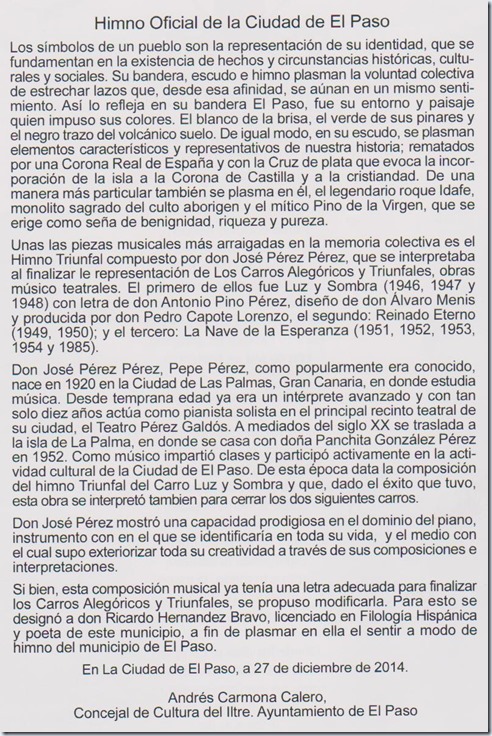 Himno oficial de El Paso