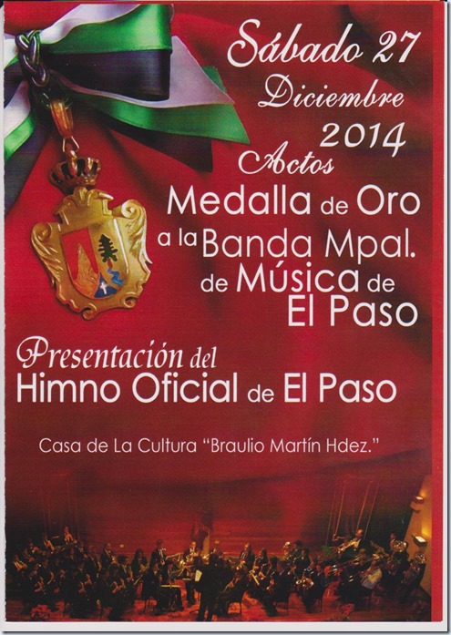 Medalla de Oro a la Banda de Música