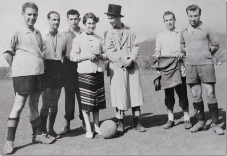 1950s. Madrina del Atl&eacute;tico Paso