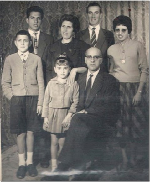 195X. Vicente Pino y familia