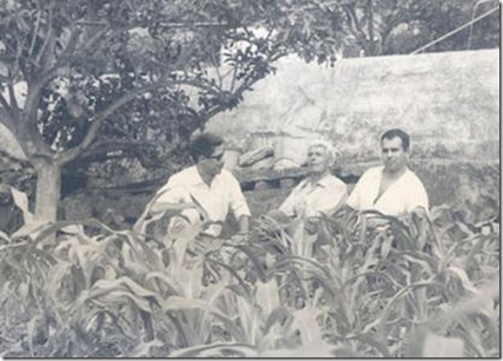 1955. Jos&eacute; Brito e hijos