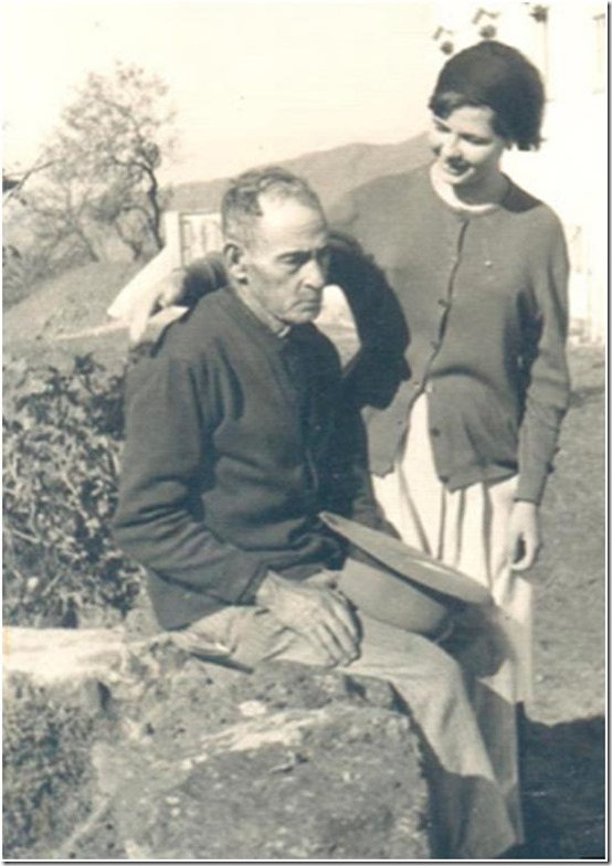 196X. Aurolina y su abuelo Pablo